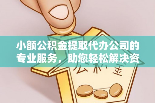 忻州小额公积金提取代办公司的专业服务，助您轻松解决资金难题