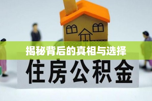 忻州揭秘背后的真相与选择