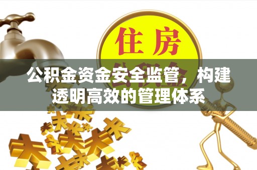 忻州公积金资金安全监管，构建透明高效的管理体系